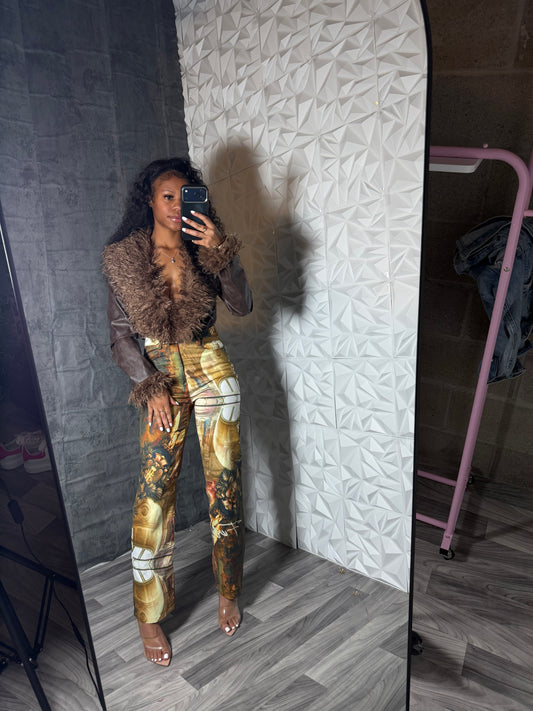 RICH GIRL COCOA JACKET